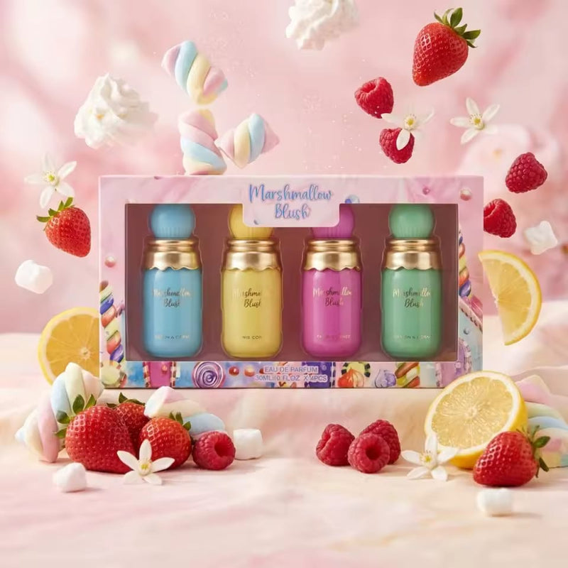 Coffret Marshmallow Blush — 4 × 30 ml